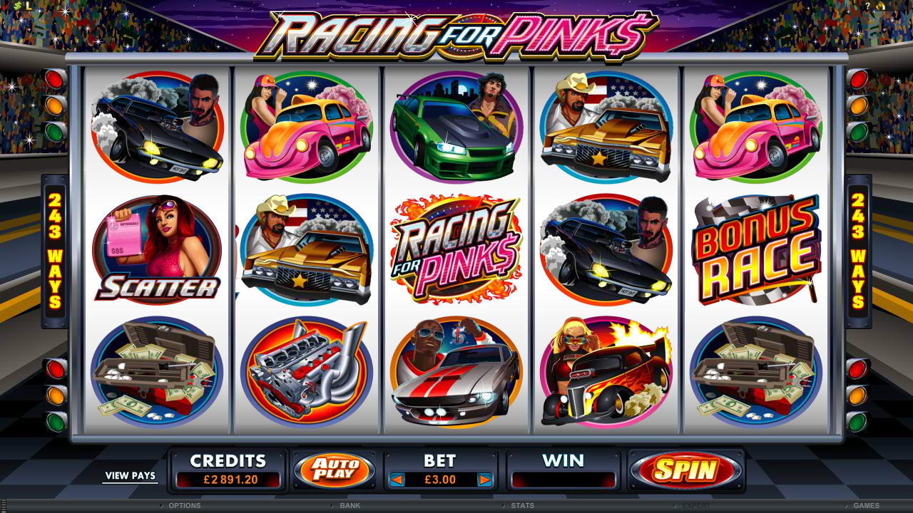Try the best new online slots this autumn, beginning with Racing for Pinks