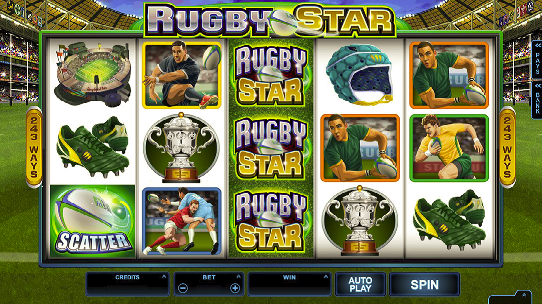 Celebrate the start of the Rugby World Cup with Rugby Star Slot